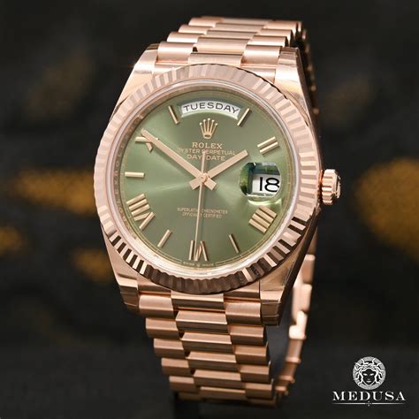 rolex day date rose gold rl888 automatic